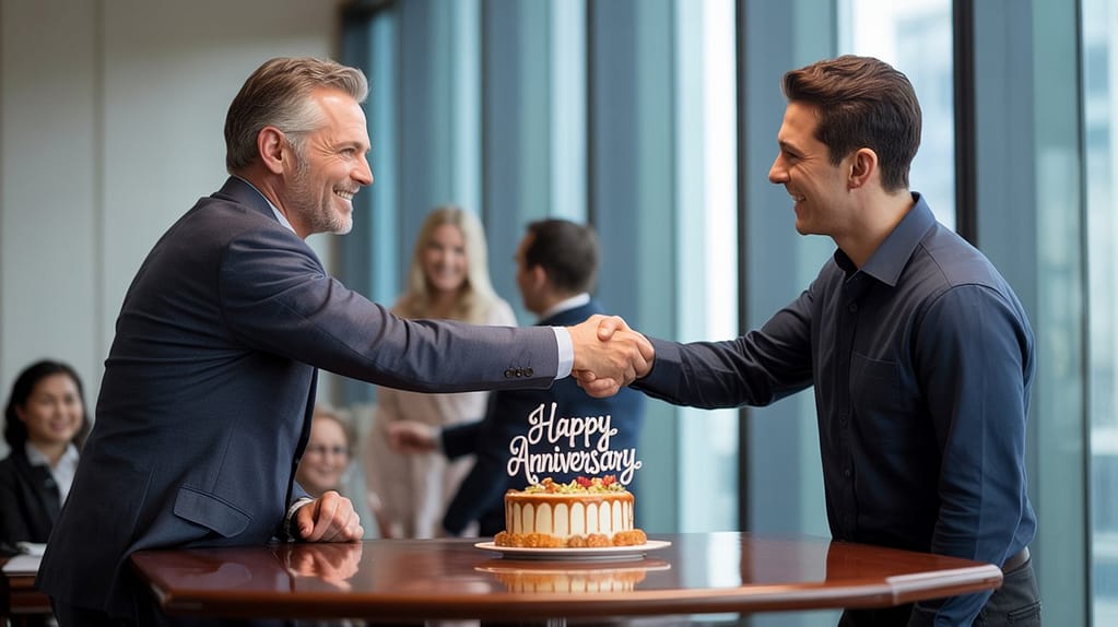 Anniversary Wishes for Colleagues and Bosses