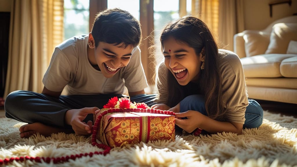 funny Raksha Bandhan wishes for sister bog banner