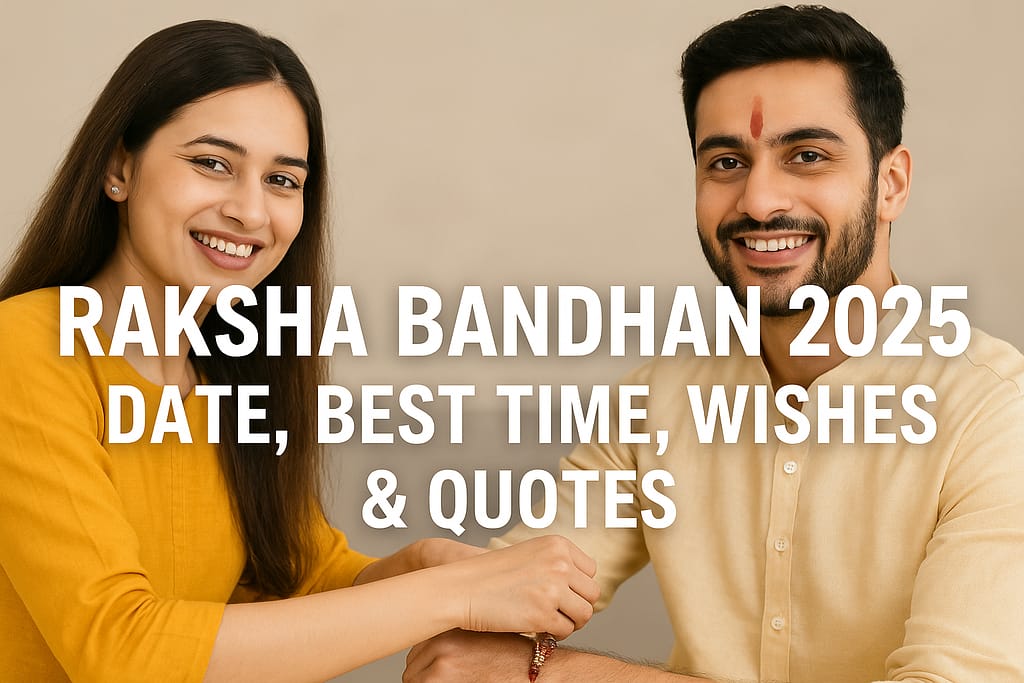 Raksha Bandhan 2025 date blog banner